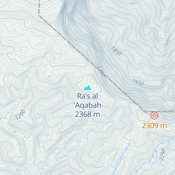 Map of Ra’s al ‘Aqabah
