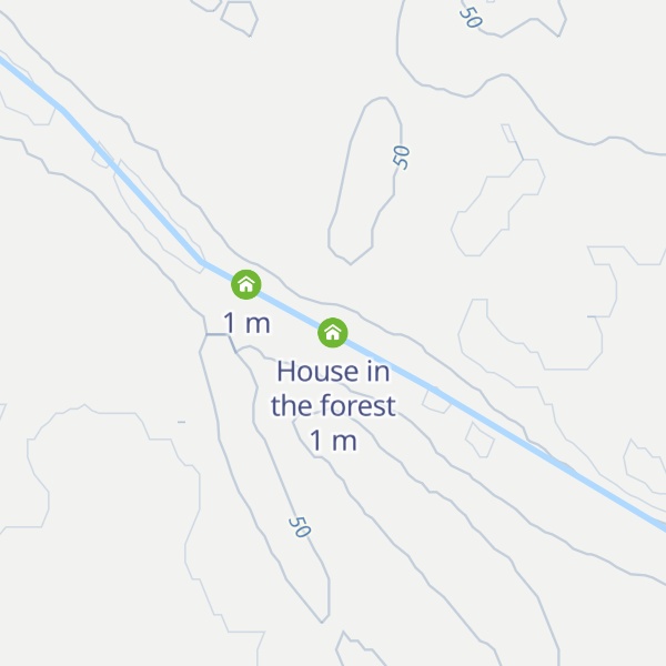 Map of House in the forest