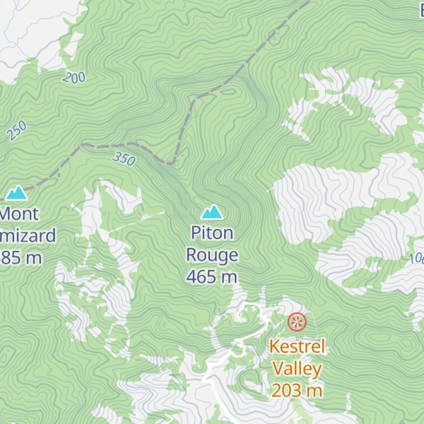 Map of Piton Rouge