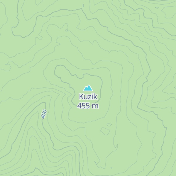 Map of Kuzik