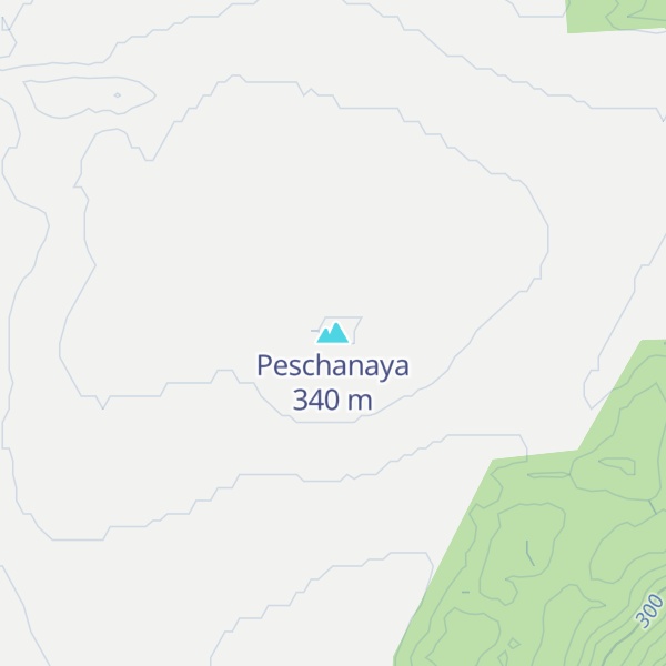 Map of Peschanaya