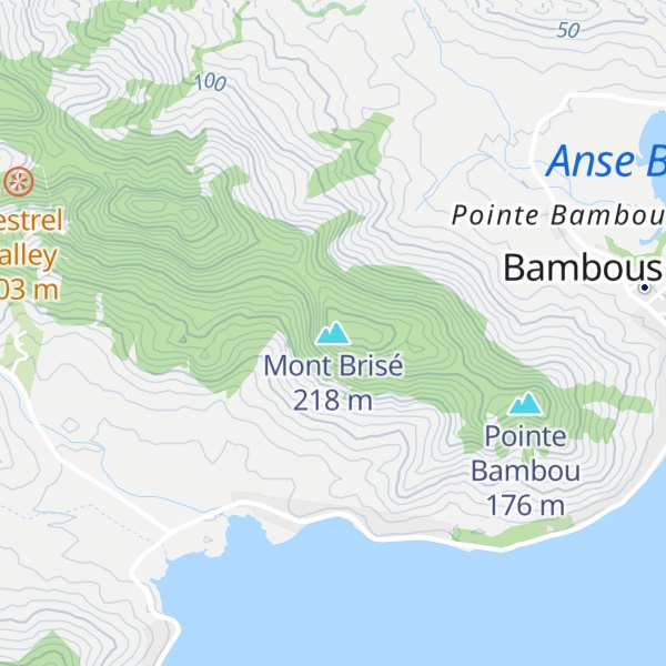 Map of Mont Brisé