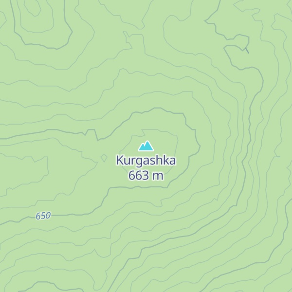 Map of Kurgashka
