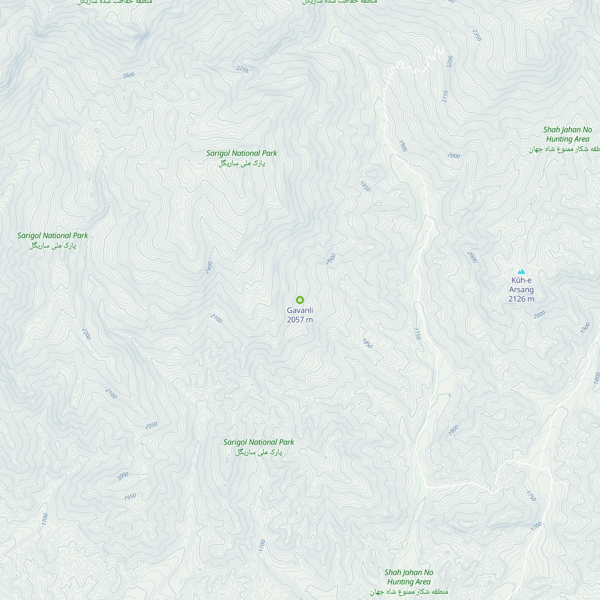 Gavanli map