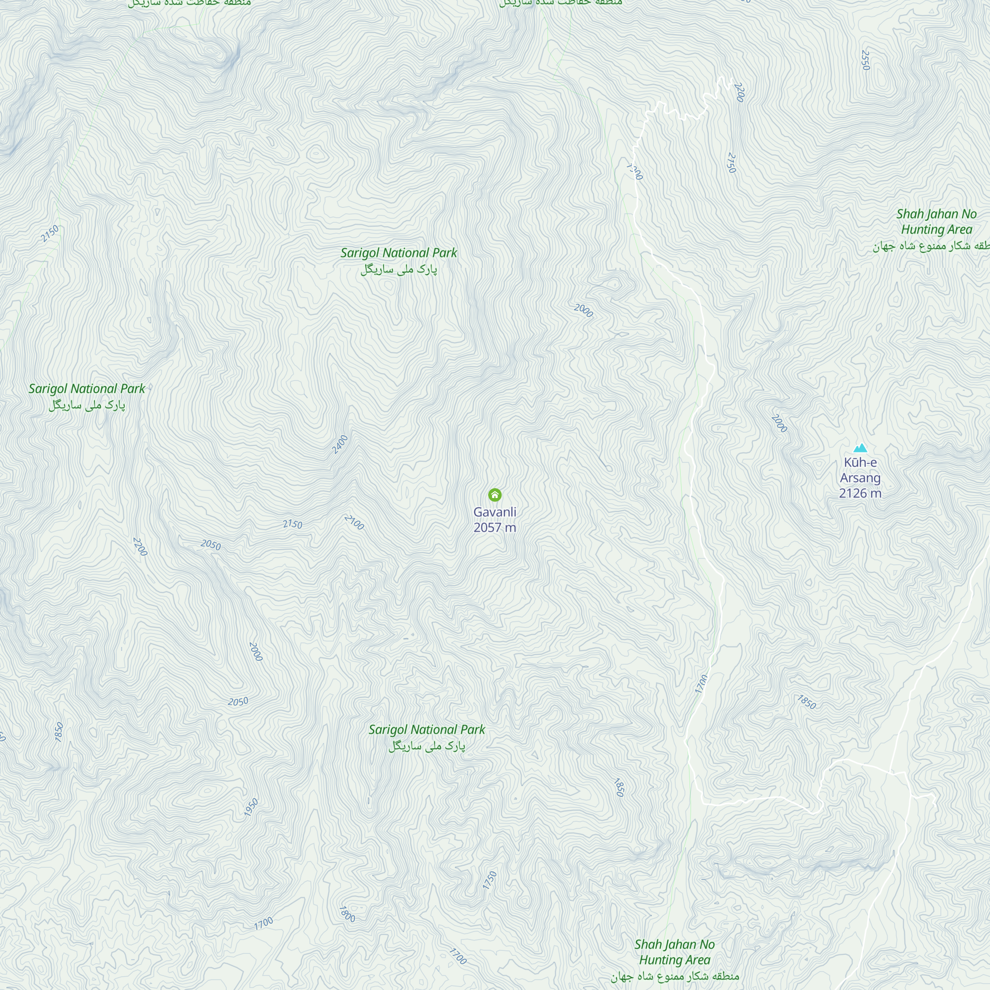 Gavanli map