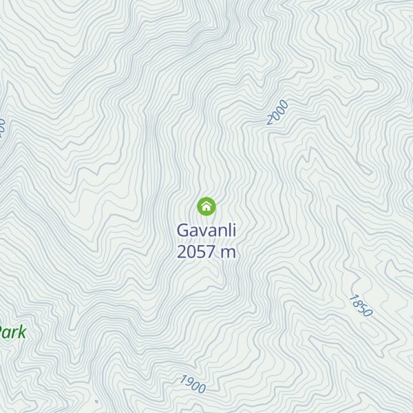 Map of Gavanli