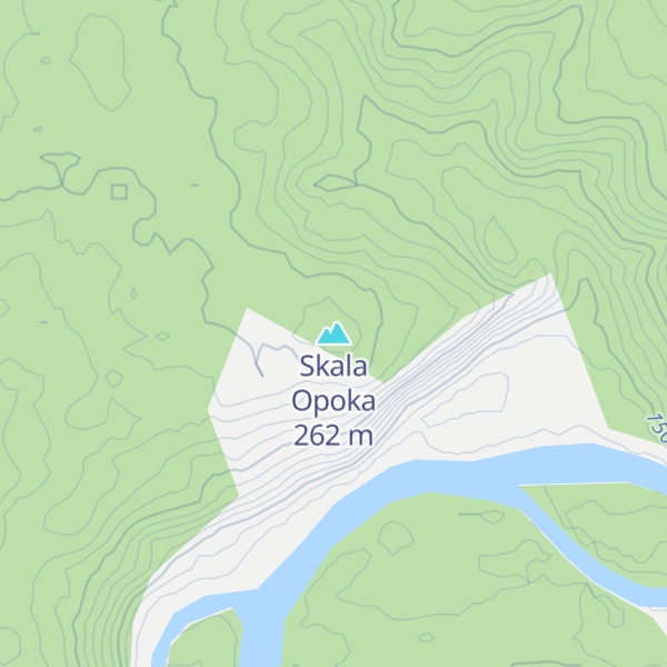 Map of Skala Opoka