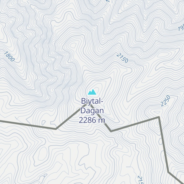 Map of Biytal-Dagan