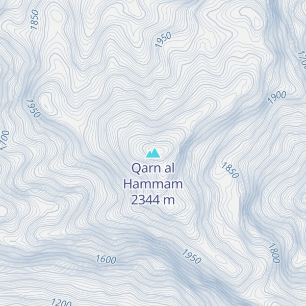 Map of Qarn al Hammam