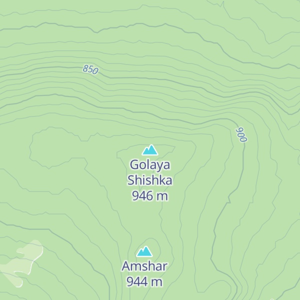 Map of Golaya Shishka