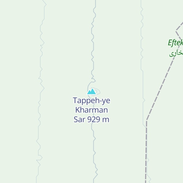 Map of Tappeh-ye Kharman Sar