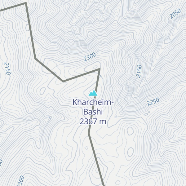 Map of Kharcheim-Bashi