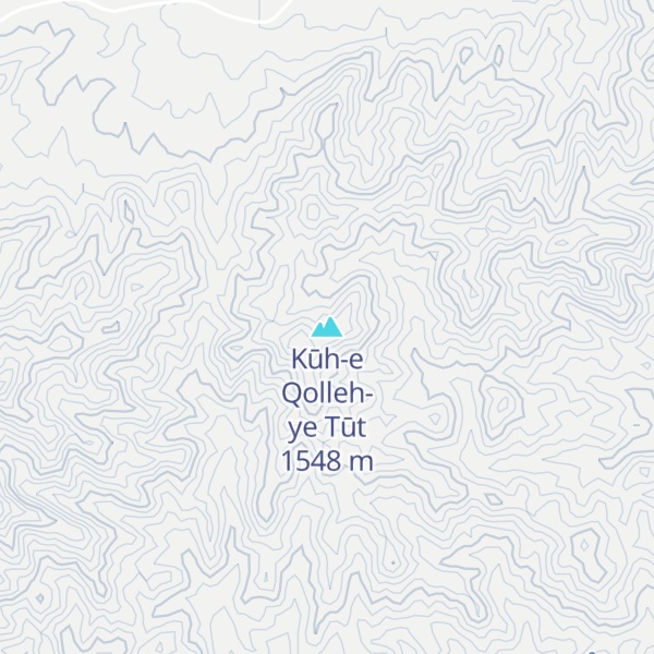 Map of Kūh-e Qolleh-ye Tūt