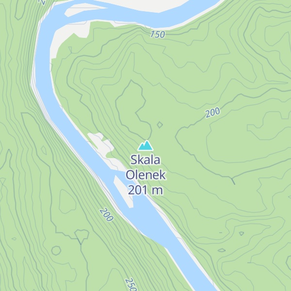 Map of Skala Olenek