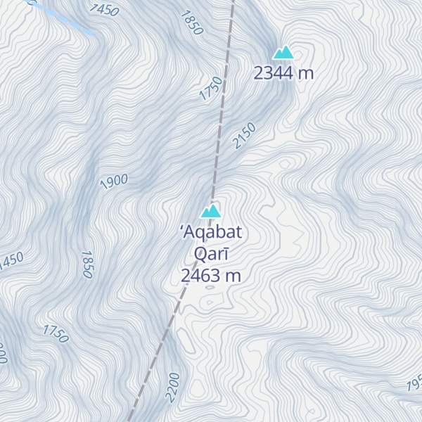Map of ‘Aqabat Qarī