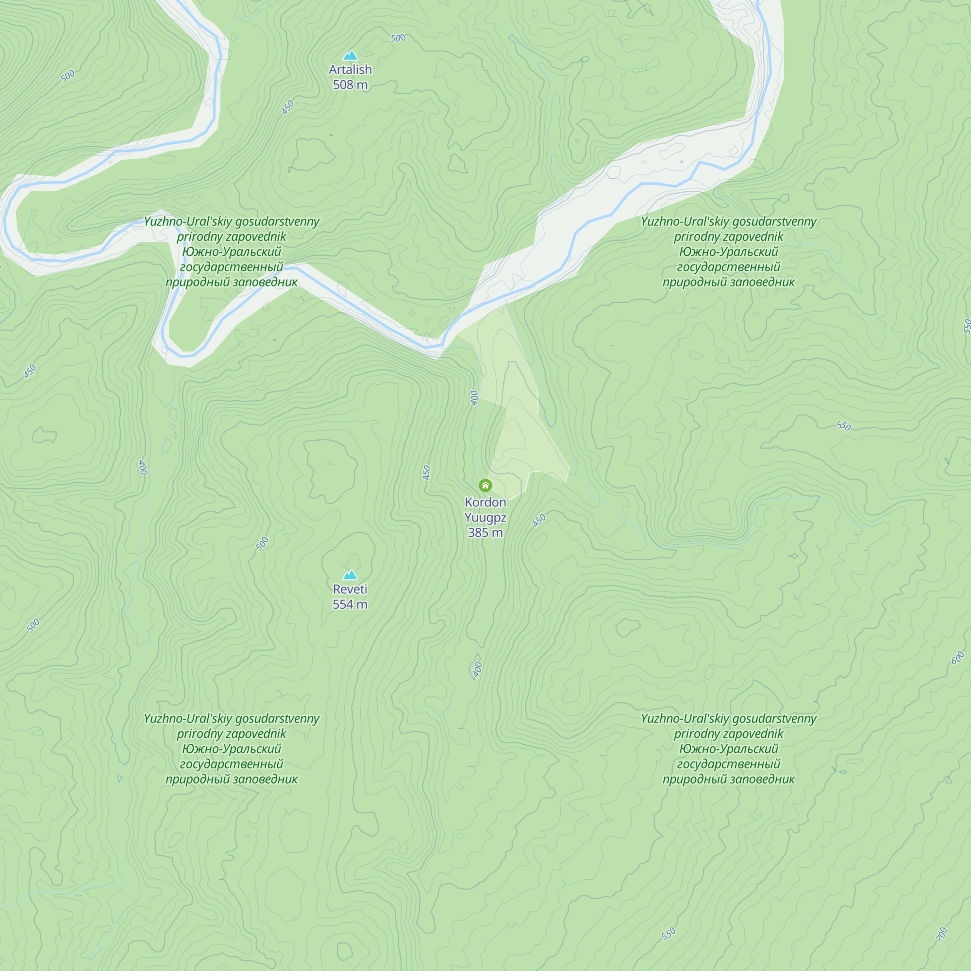 Kordon Yuugpz map