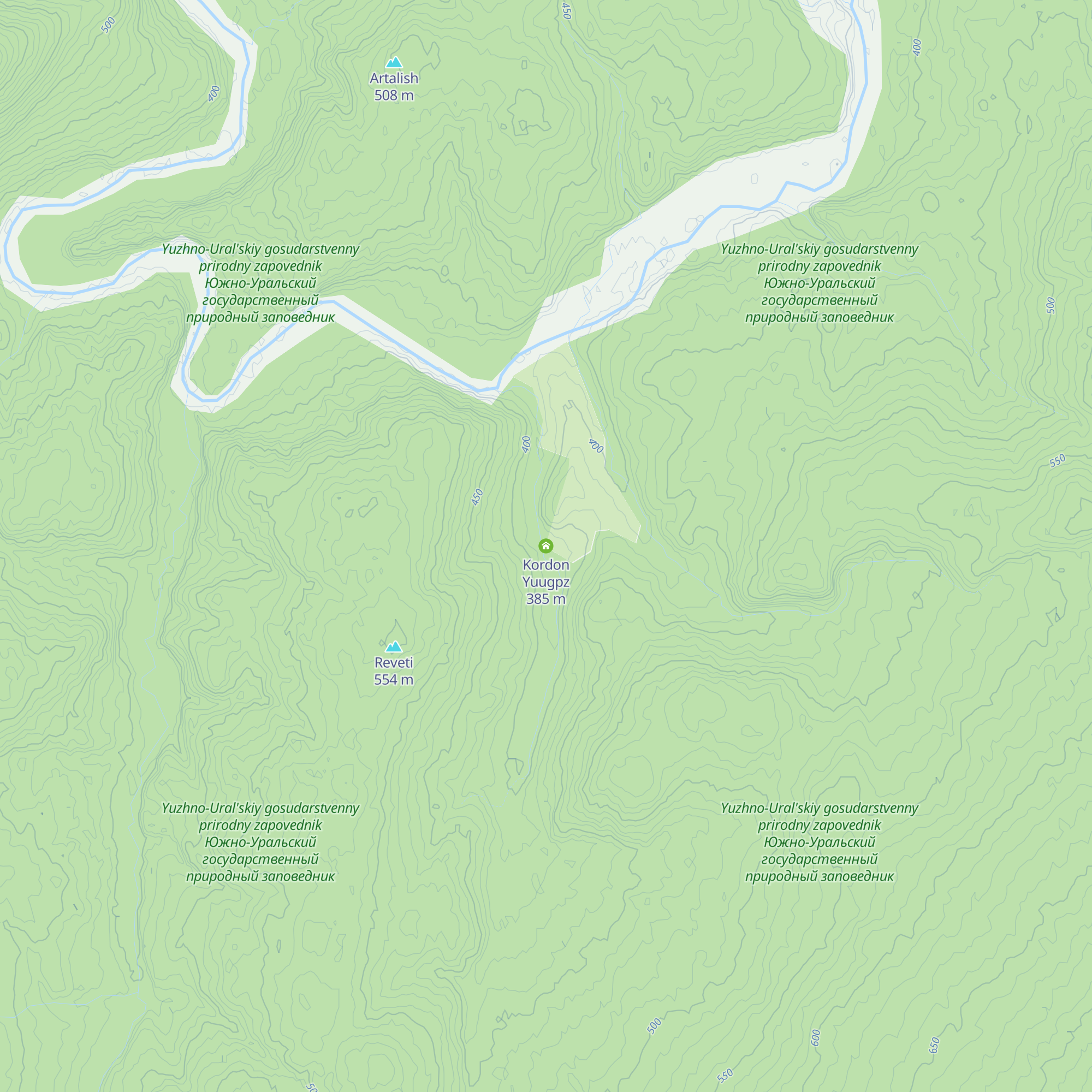 Kordon Yuugpz map