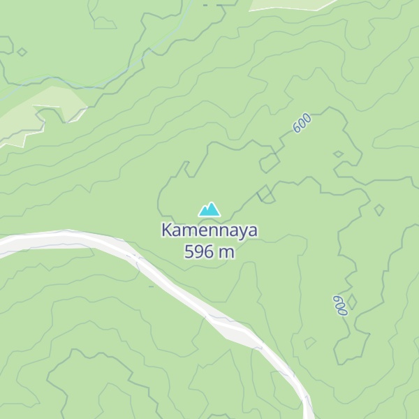 Map of Kamennaya