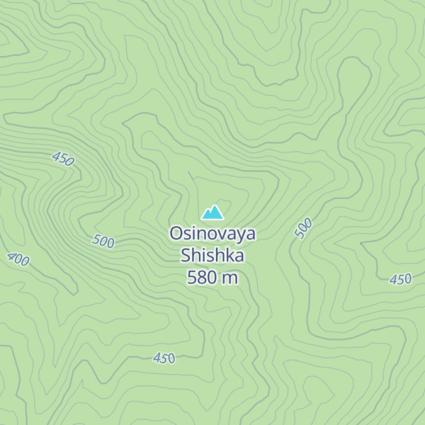 Map of Osinovaya Shishka