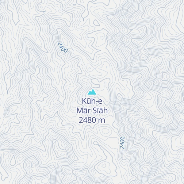 Map of Kūh-e Mār Sīāh