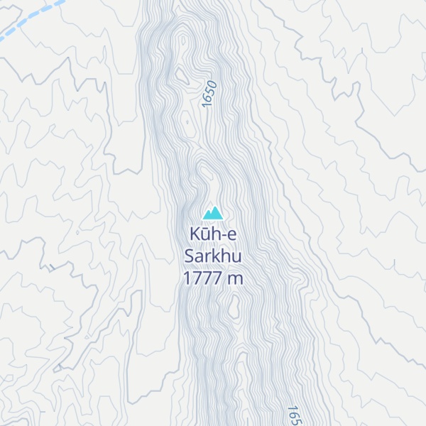 Map of Kūh-e Sarkhu