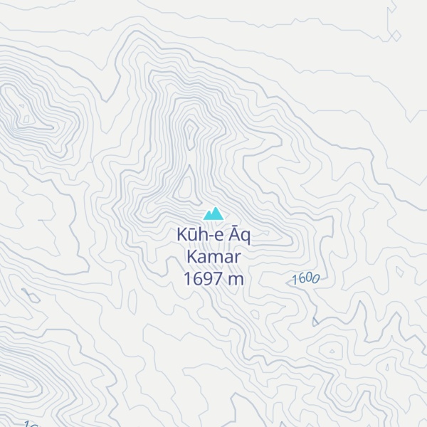 Map of Kūh-e Āq Kamar