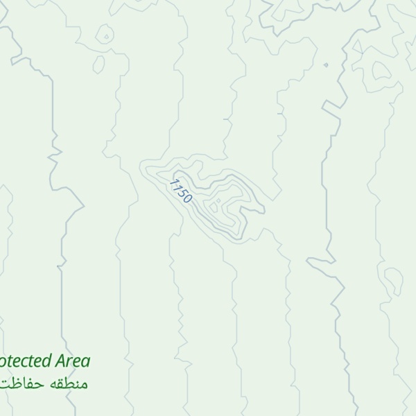 Map of Kūh-e Qolleh-ye ‘Abbāsābād