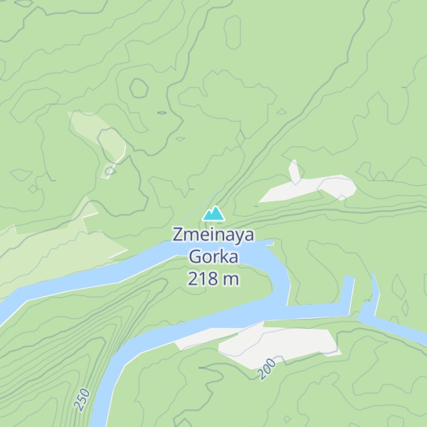 Map of Zmeinaya Gorka
