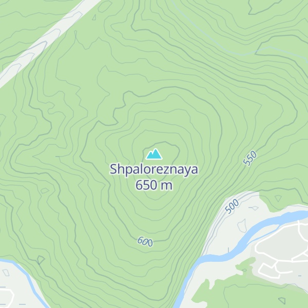 Map of Shpaloreznaya
