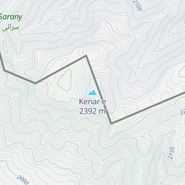 Map of Kenar·e