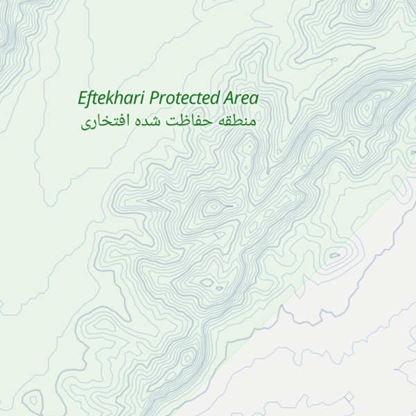Map of Kūh-e Ghār