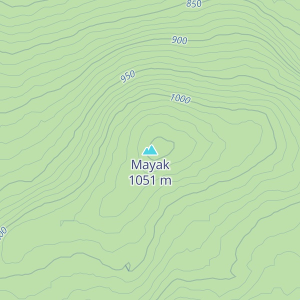 Map of Mayak