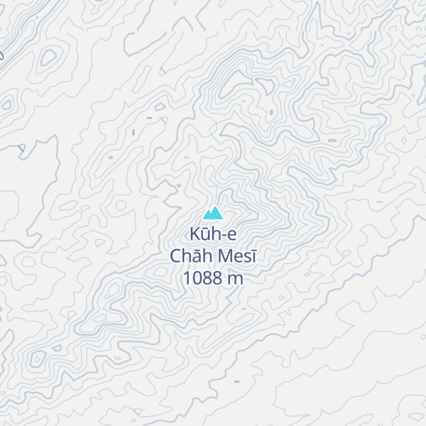 Map of Kūh-e Chāh Mesī