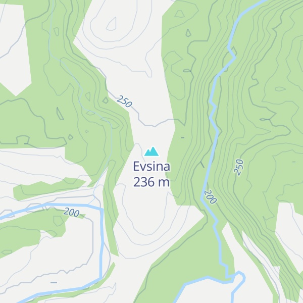 Map of Evsina
