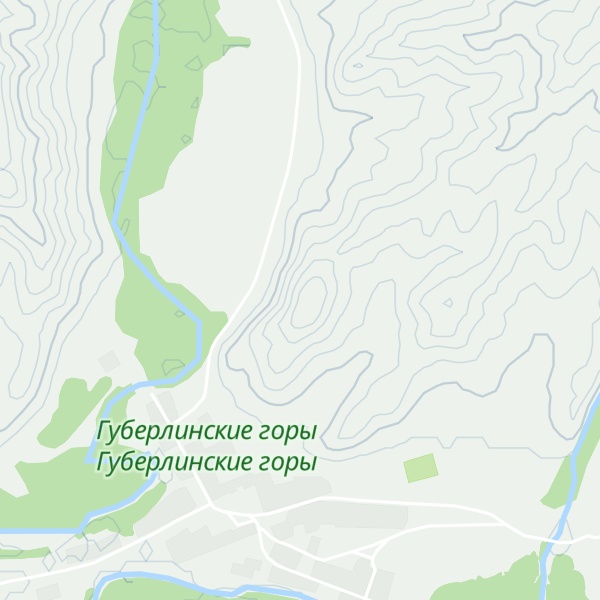 Map of Guberlinskii Shihan