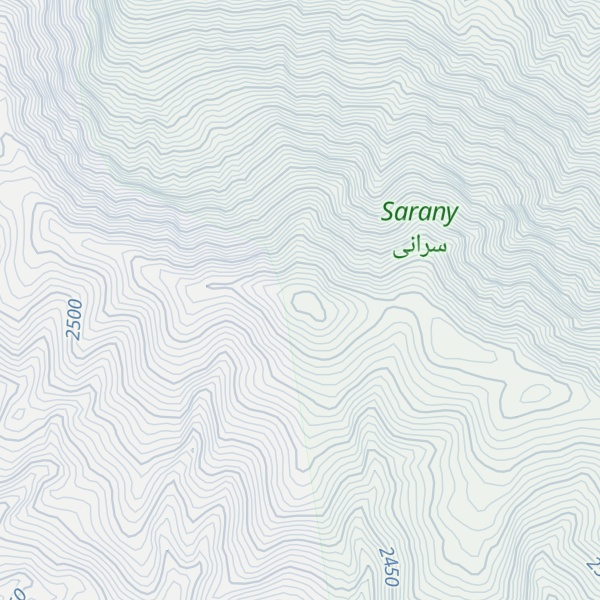 Map of Kuh-e Bozin