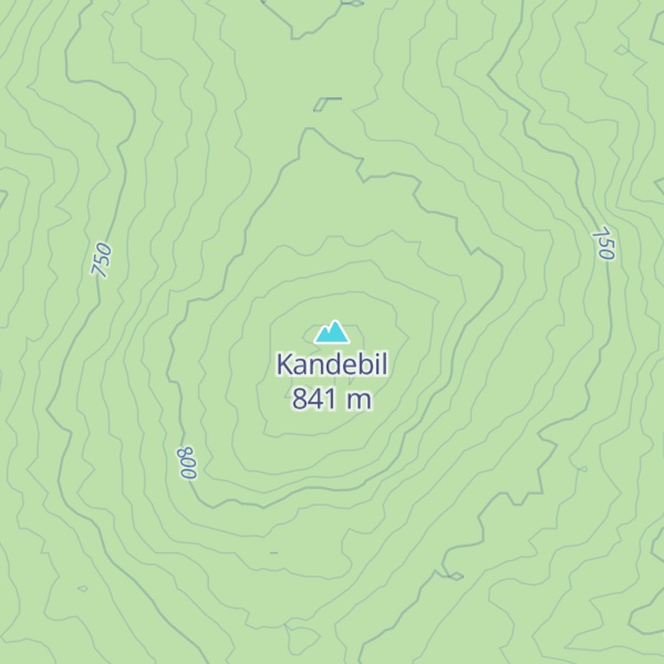 Map of Kandebil