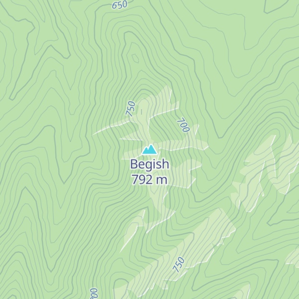 Map of Begish