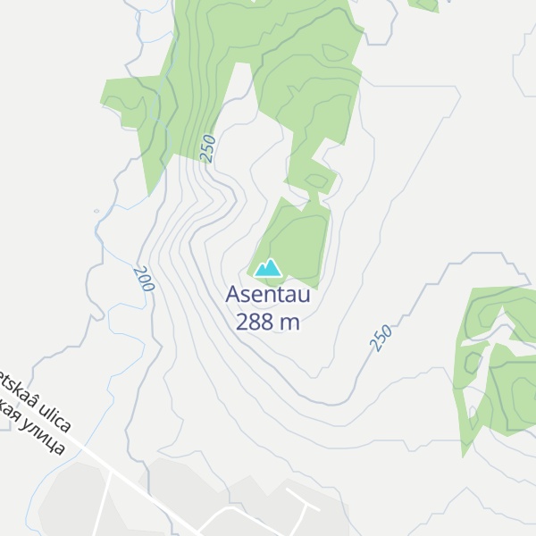 Map of Asentau