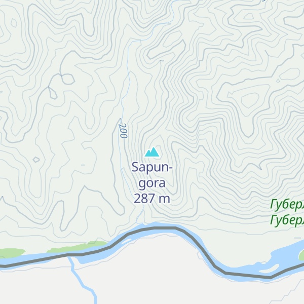 Map of Sapun-gora