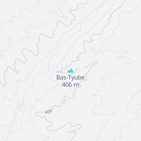 Map of Bas-Tyube