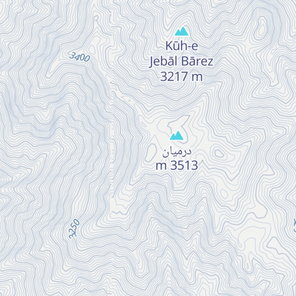 Map of کل سرخ