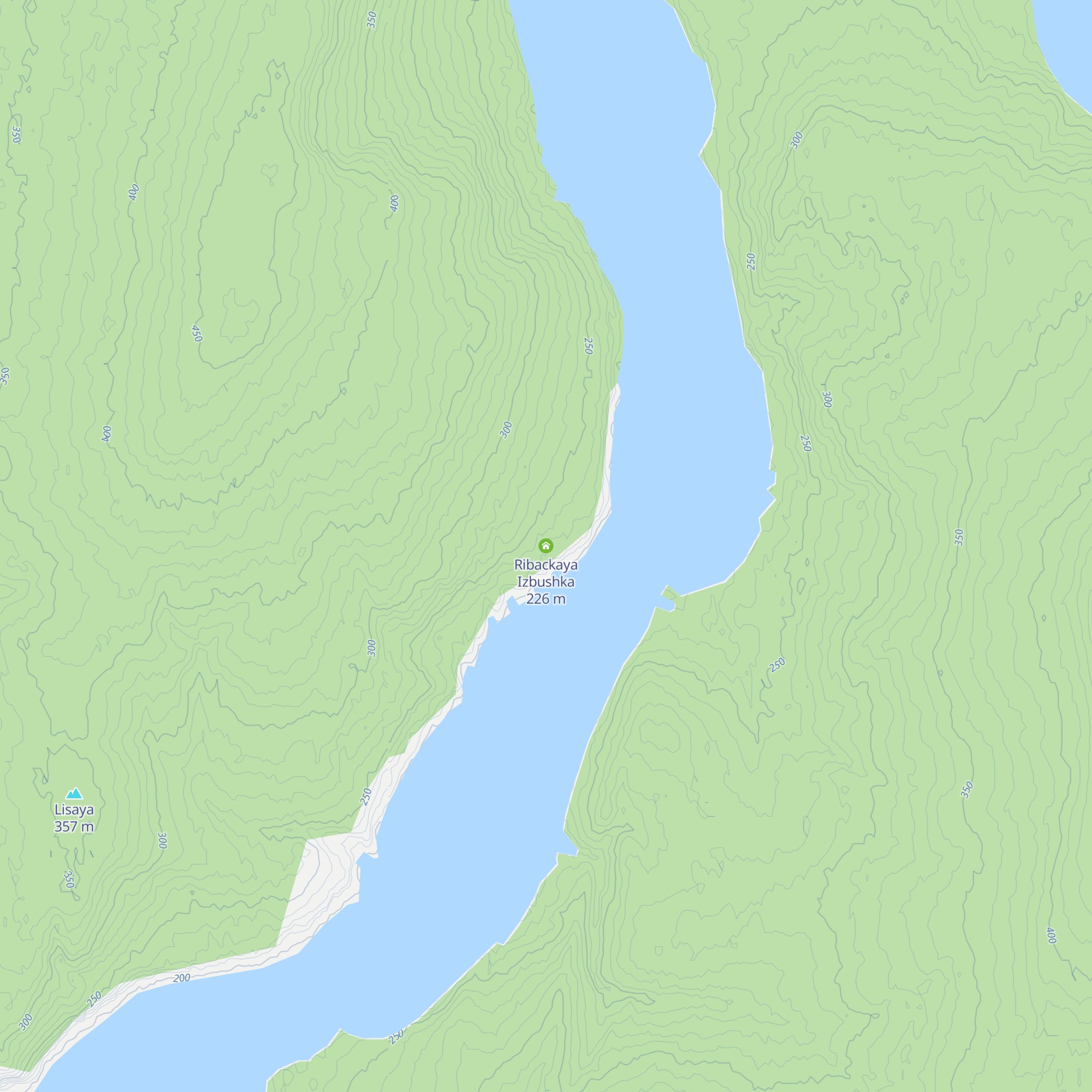 Ribackaya Izbushka map