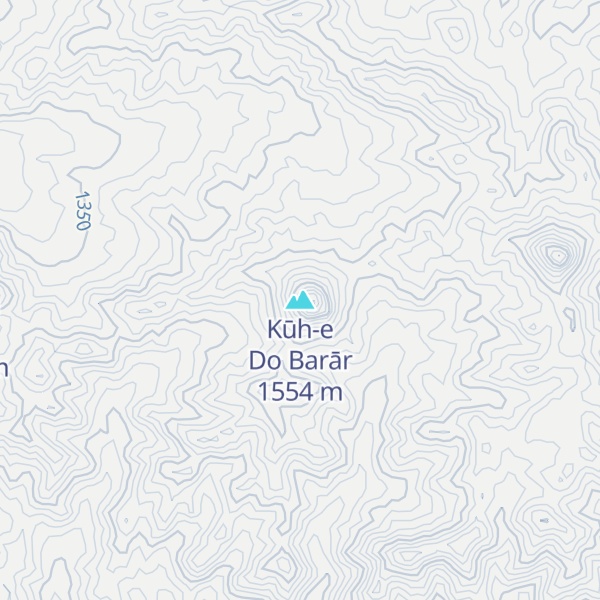 Map of Kūh-e Do Barār
