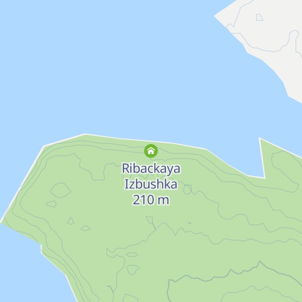 Map of Ribackaya Izbushka