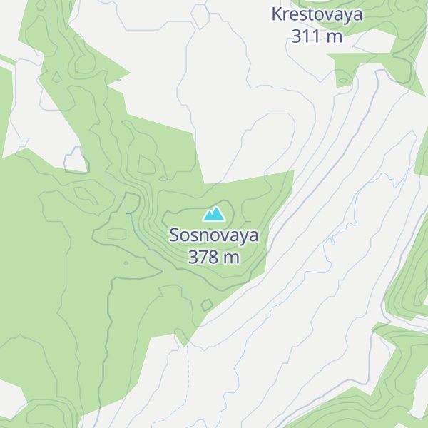 Map of Sosnovaya