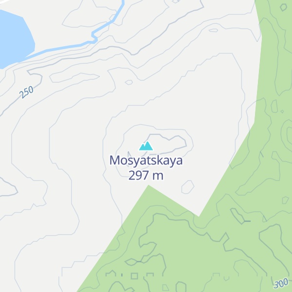 Map of Mosyatskaya