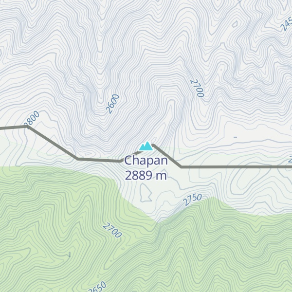 Map of Chapan