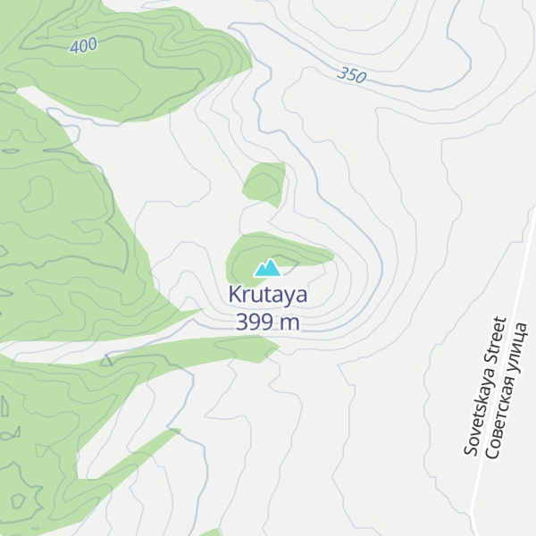 Map of Krutaya