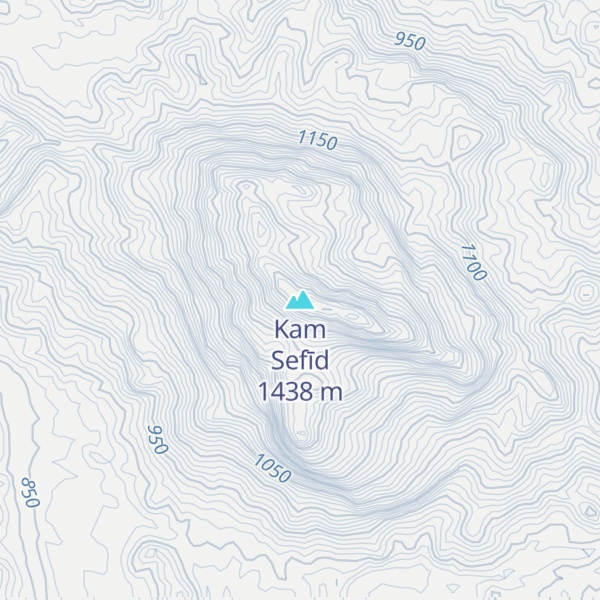 Map of Kam Sefīd